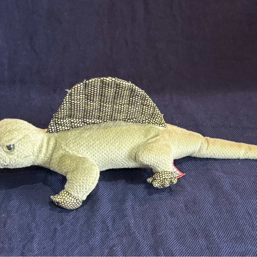 douglas plush dinosaur with realistic sounds Dimetradon Green Rare